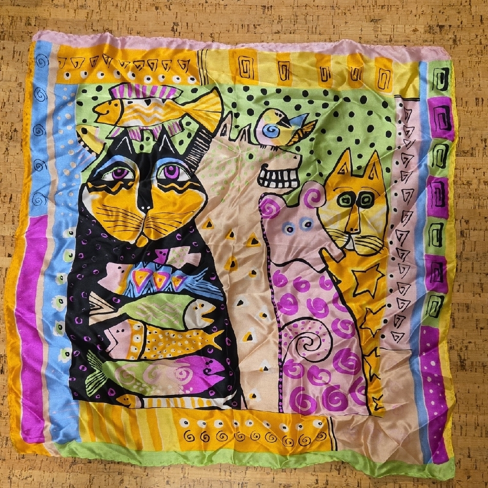 100% Silk Scarf